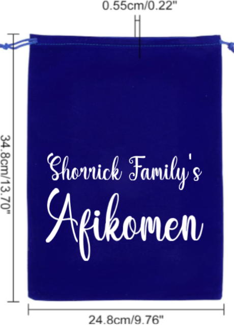 Personalised Afikomen Bag - Image 3