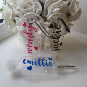 Personalised Hand Sanitiser Gel Bottle
