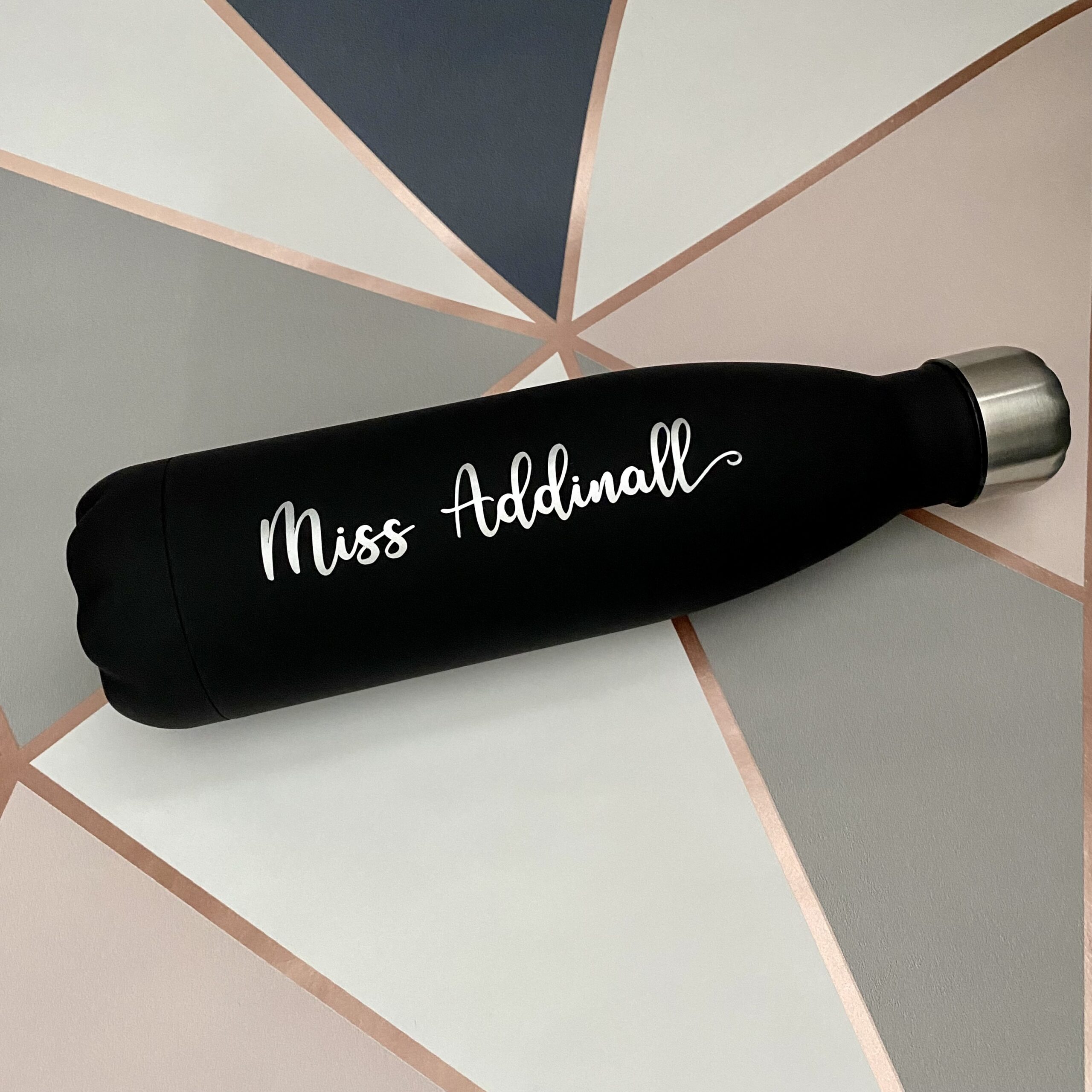 Personalised Matte Black Bottle - Image 2