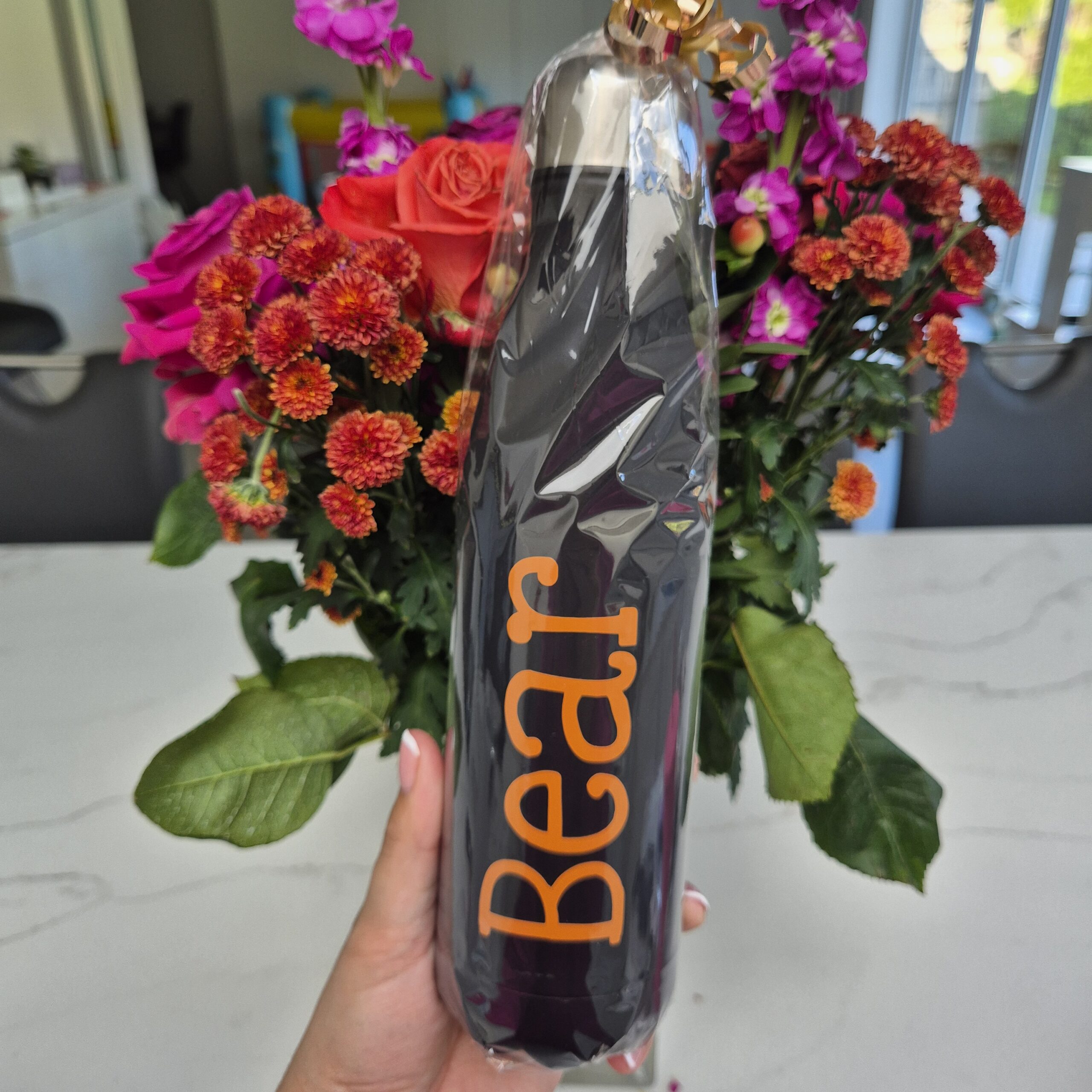 Personalised Matte Black Bottle - Image 3