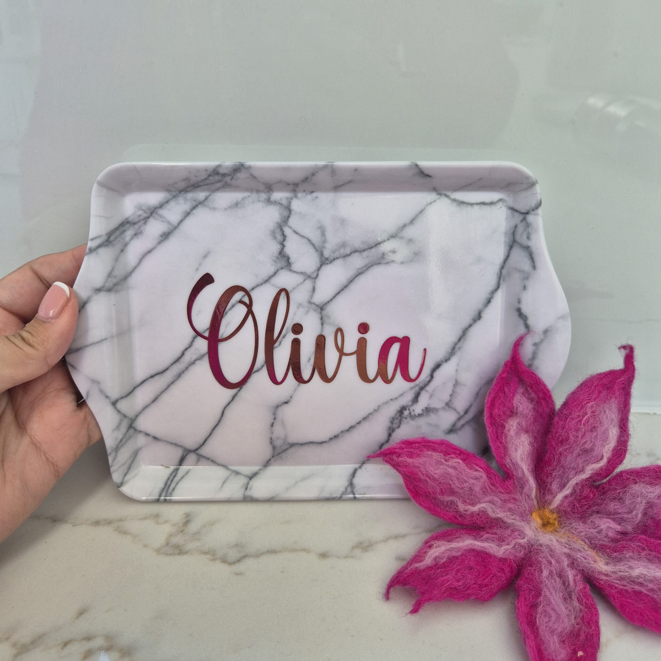 Personalised Marble Trinket Tray - Image 3