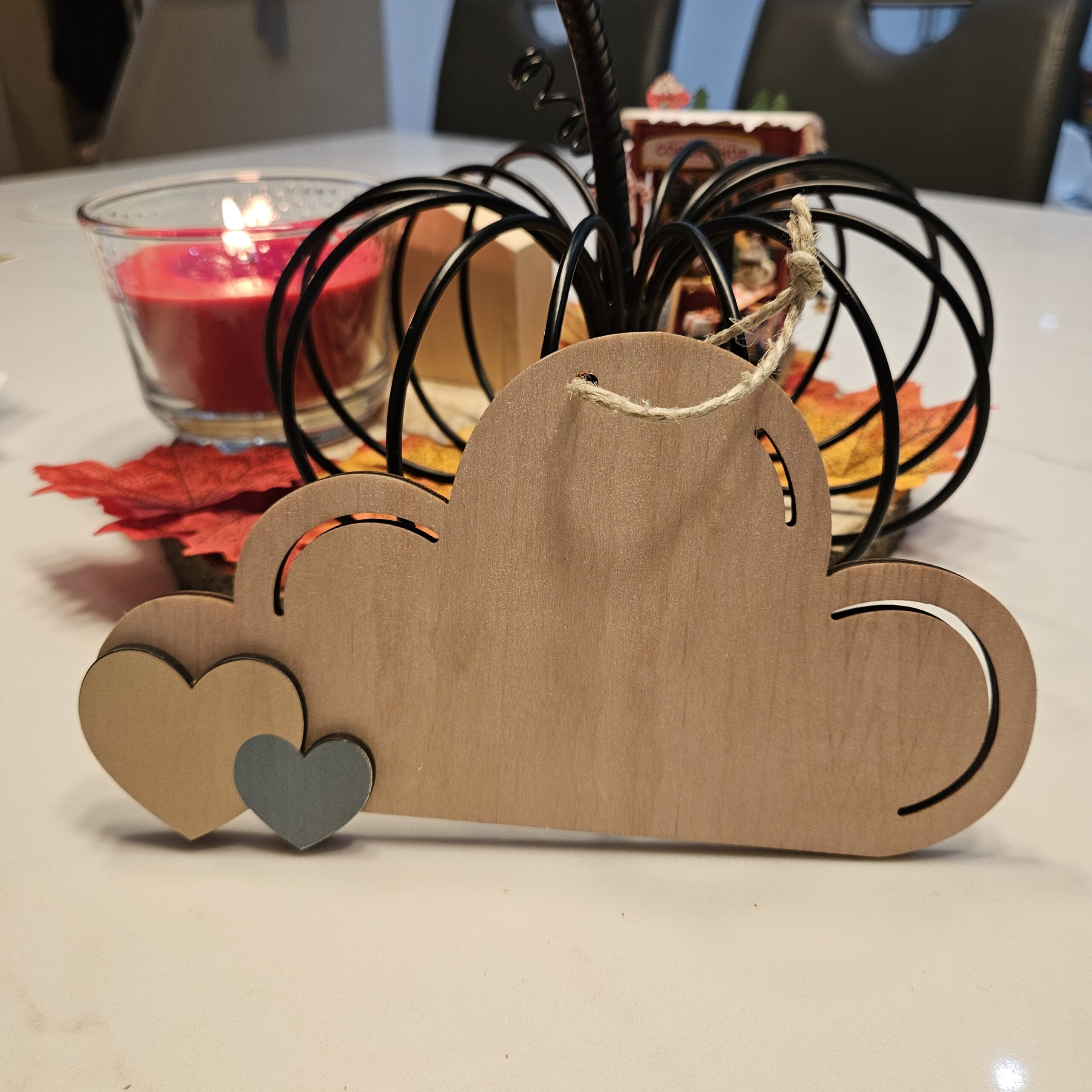 Personalised Door Hanger Cloud