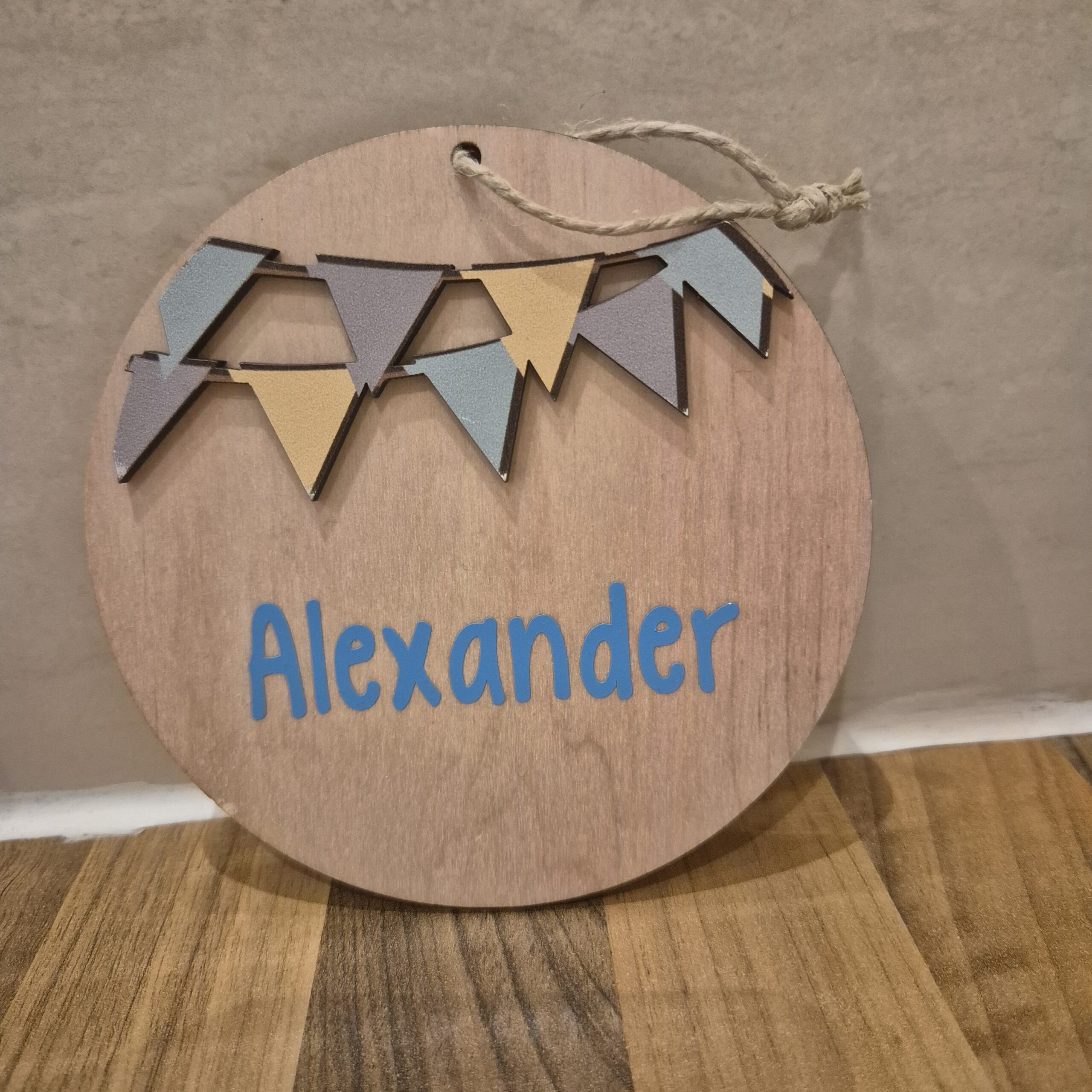 Personalised Door Hanger Bunting - Image 2