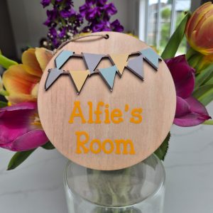 Personalised Door Hanger Bunting