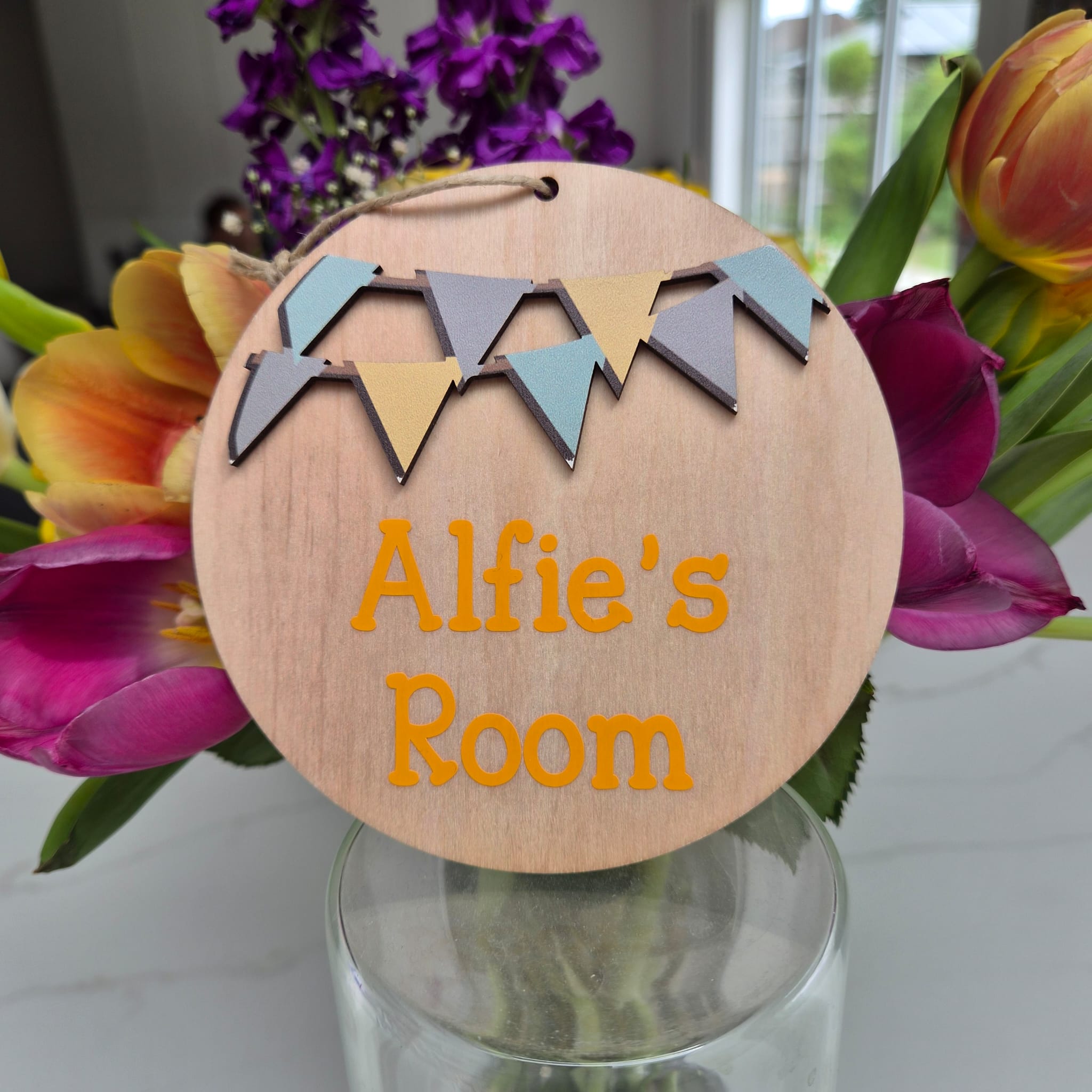 Personalised Door Hanger Bunting